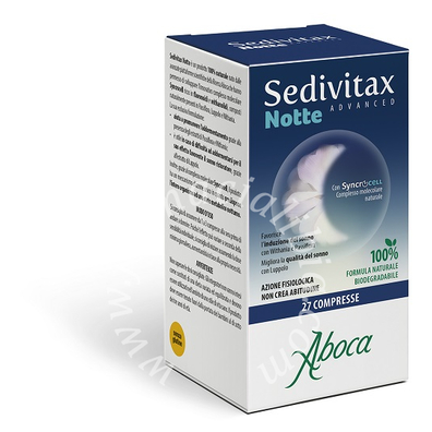Sedivitax notte advanced 27 compresse
