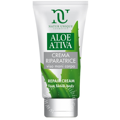 Aloe attiva crema riparatrice 150 ml natur unique