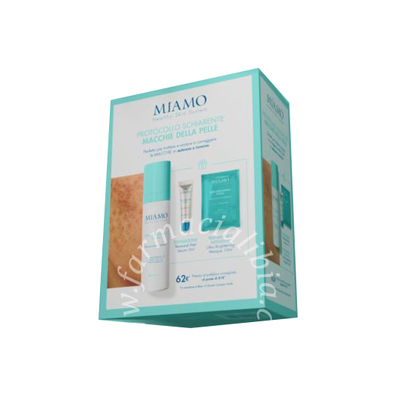 Miamo 2024 cofanetto macchie inverali 2024 triple brightening cream 50 ml + renewal peel serum 5m + ultra brightening masque 10 ml
