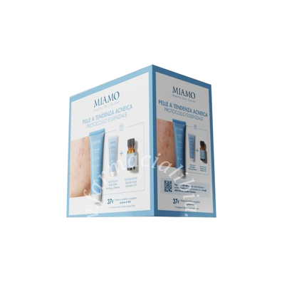 Miamo 3 cvs 24 acnever kit protocollo essenziale pelle a tendenza acneica