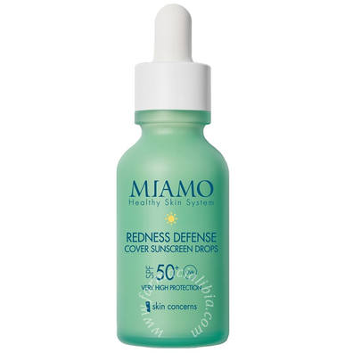 Miamo new formula miamo skin concerns redness defense cover sunscreen drops nude 30 ml
