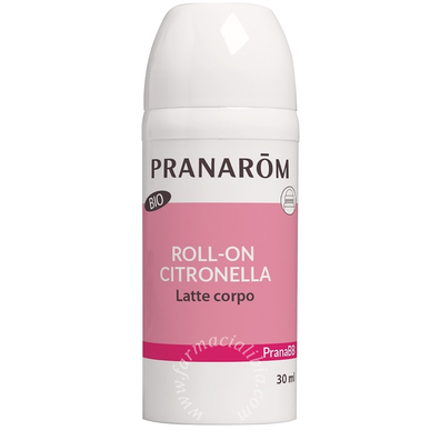 Pranarom bebe latte corpo bebe' roll-on anti zanzare bio 30 ml
