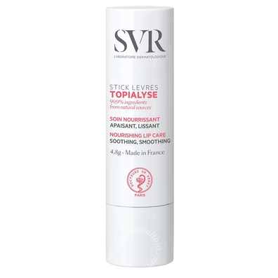 Topialyse stick levres nourishing lip care soothing smoothing 4,8 g