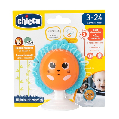Chicco gioco baby sense&focus gioco seggiolone riccio