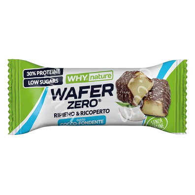 Whynature wafer zero cocco fondente 35 g