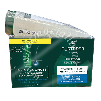 Triphasic reational 12 ampolle + shampoo 200 ml omaggio