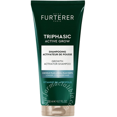 Triphasic active grow shampoo attivatore di crescita 200 ml