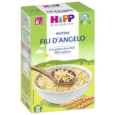 Hipp bio pastina fili d'angelo 320 g