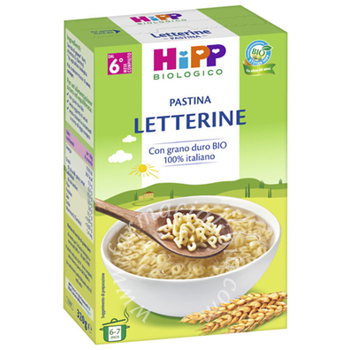 Hipp bio pastina letterine 320 g