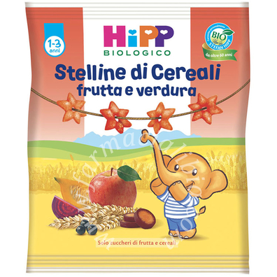 Hipp bio stelline frutta verdura 30 g