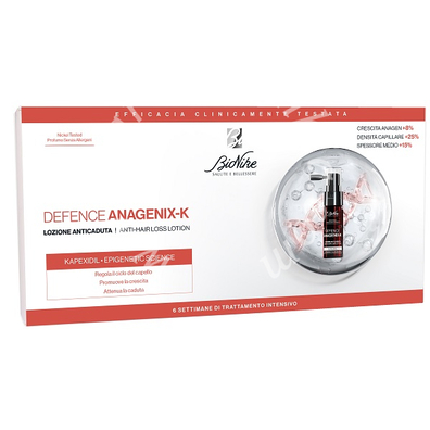 Defence anagenix k lozione anti caduta 6 flaconcini 15 ml