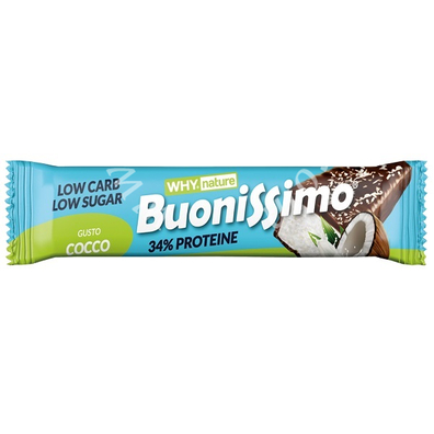 Whynature buonissimo cocco barretta proteica 30 g