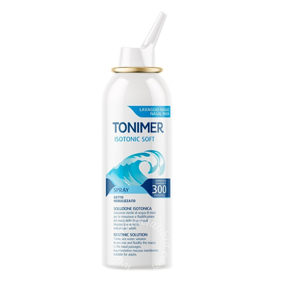 Soluzione isotonica acqua di mare tonimer isotonic soft osmolalita' 300 mosm/kg spray 100 ml