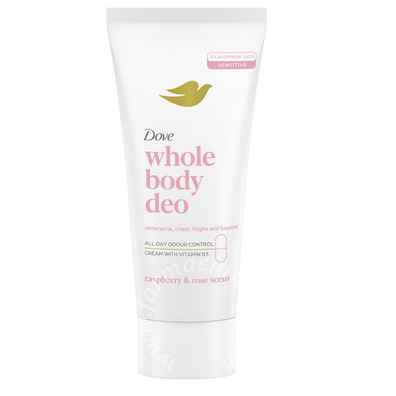 Dove whole body deo raspberry & rosa crema 75 ml