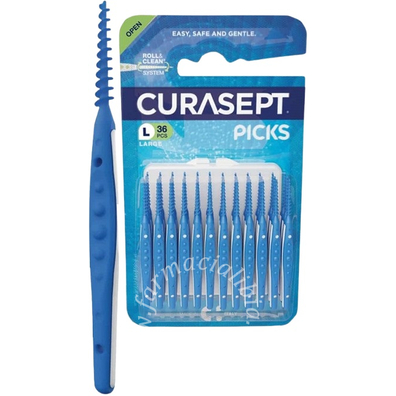Curasept picks large 36 pezzi