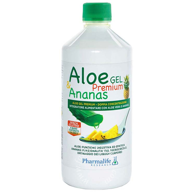 Aloe gel premium & ananas 1 litro