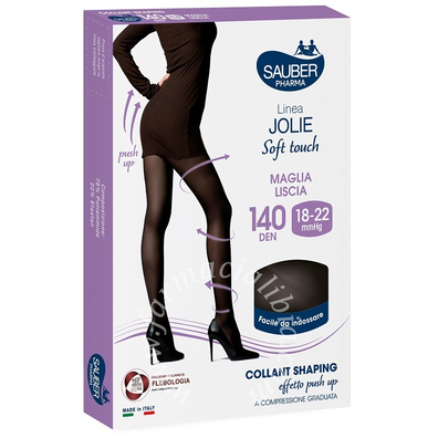 Sauber pharma jolie collant shaping 140 denari medio taglia 3