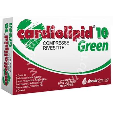 Cardiolipid 10 green 30 compresse rivestite