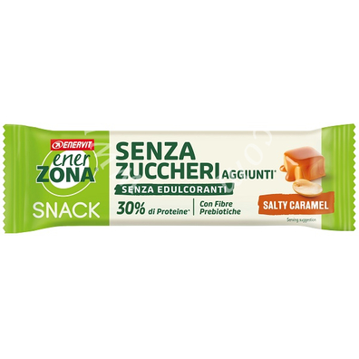 Enerzona snack salty caramel ricoperta di cacao con latte 33g