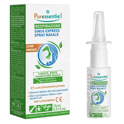 Puressentiel sinus spray respirazione 15 ml
