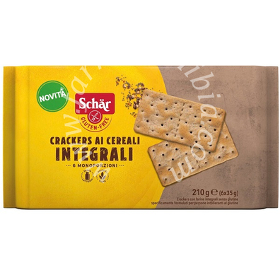 Schar crackers cereali integrali 6 pezzi da 35 g