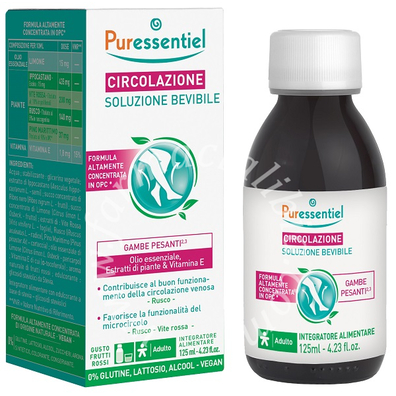 Puressentiel circolazione soluzione bevibile 125 ml