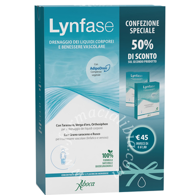 Lynfase flaconcini confezione speciale 1+50% 1+1 del 989638477