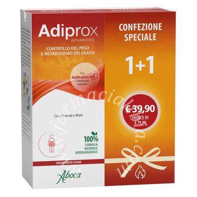 Adiprox fluido confezione speciale 1+1 del 973914029