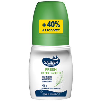 Sauber deo 48h fresh fresco e asciutto roll on 70 ml