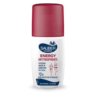 Sauber deo 72h energy antitraspirante vapo 90 ml