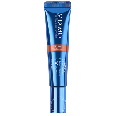 Miamo skincolor care lip gloss aging defense spf 30+ cocoa vanilla flavor 15 ml