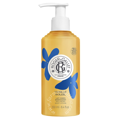 Roger & gallet vanille soleil lait corps bienfaisant 250 ml