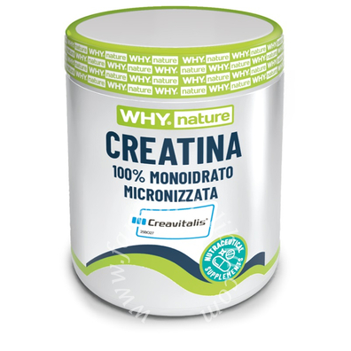 Whysport creatina 100% monoidrato micronizzata 200 g neutro