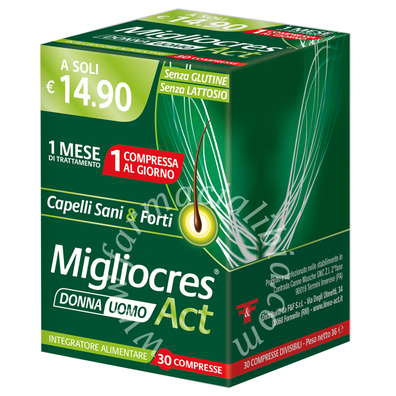 Migliocres act 30 compresse divisibili