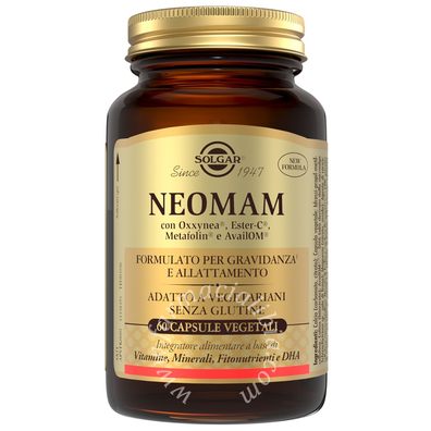 Neomam 60 capsule vegetali senza glutine