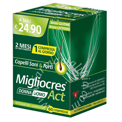 Migliocres act 60 compresse divisibili