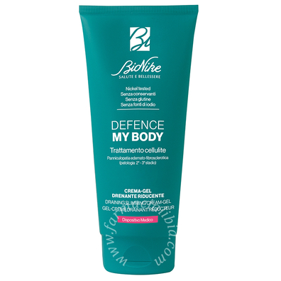 Defence my body trattamento cellulite crema-gel drenante riducente 75 ml