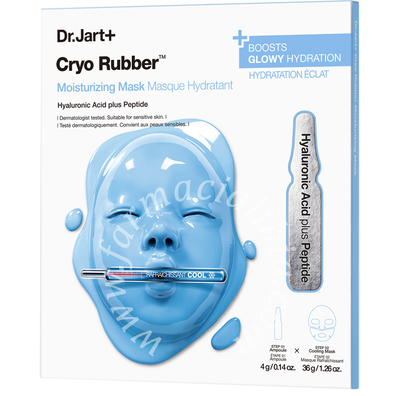 Dr jart cryo rubber moisturizing ampolla 4 g + maschera 36 g