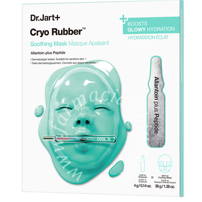 Dr jart cryo rubber soothing ampolla 4 g + maschera 36 g