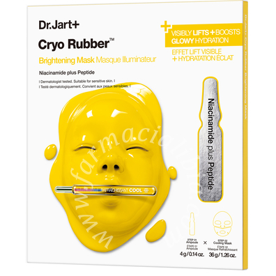 Dr jart cryo rubber brightening ampolla 4 g + maschera 36 g