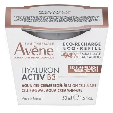 Avene hyaluron activ b3 aqua gel crema rigenerazione cellulare 50 ml
