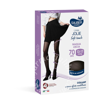Sauber jolie soft touch collant 70 denari nudo 2