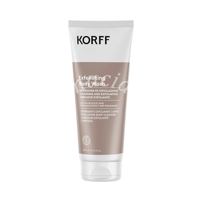 Korff Exfoliating body wash 200 ml