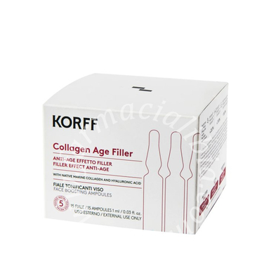 Korff collagen age filler 15 fiale da 1 ml 15 giorni