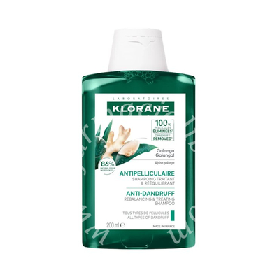 Klorane shampoo trattante & riequilibrante galanga 200 ml 25