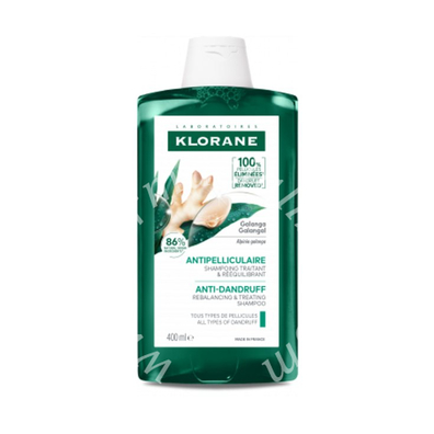 Klorane shampoo trattante & riequilibrante galanga 400 ml 25