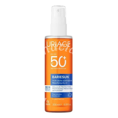 Uriage eau thermale bariesun spf50+ olio secco 200 ml