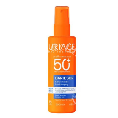 Uriage eau thermale bariesun spf50+ spray invisibile 200 ml