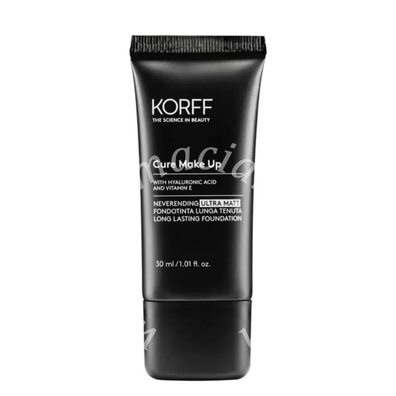 Korff make up fondotinta neverend ultra matt 04 30 ml