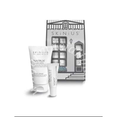 Box skinius 1 noagy balsamo labbra 5 ml + 1 natrux crema mani 75 ml